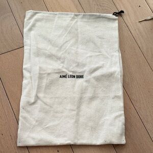 Aime Leon Dore Cream Dust Bag